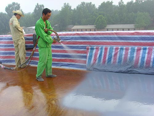 高鐵橋面聚脲防水施工